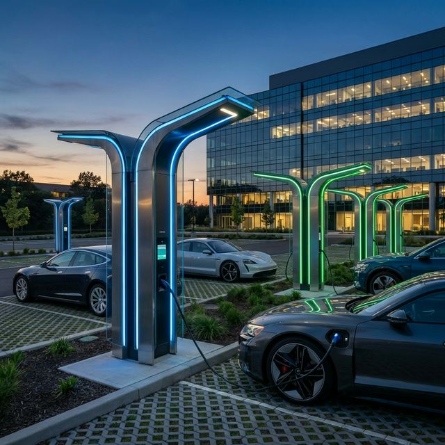 Borne de Recharge Entreprise & Copropriété